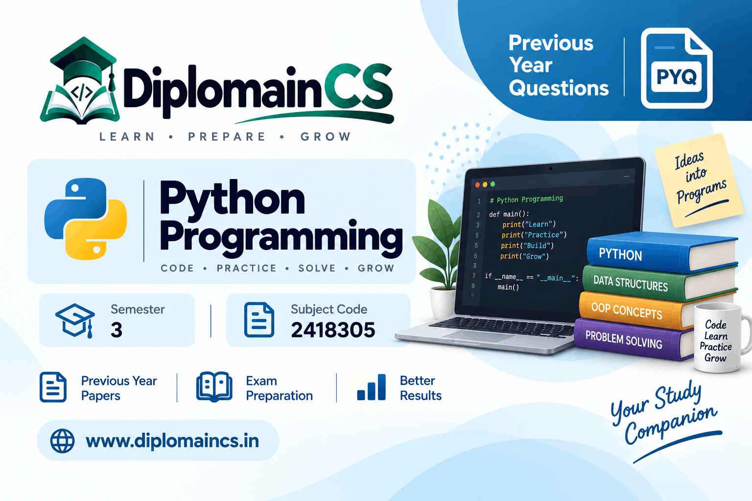 PYTHON PROGRAMMING (2418305)