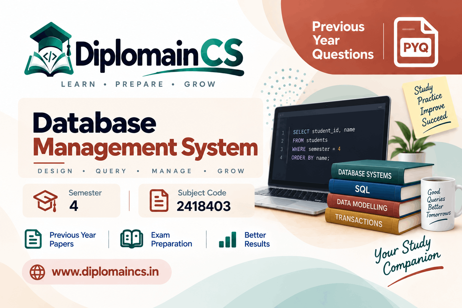 DATABASE MANAGEMENT SYSTEM (2418403)