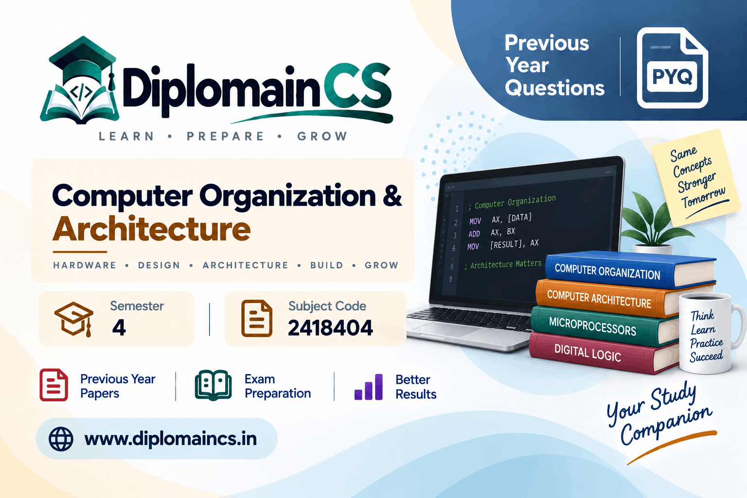 COMPUTER ORGANIZATION & ARCHITECTURE (2418404)