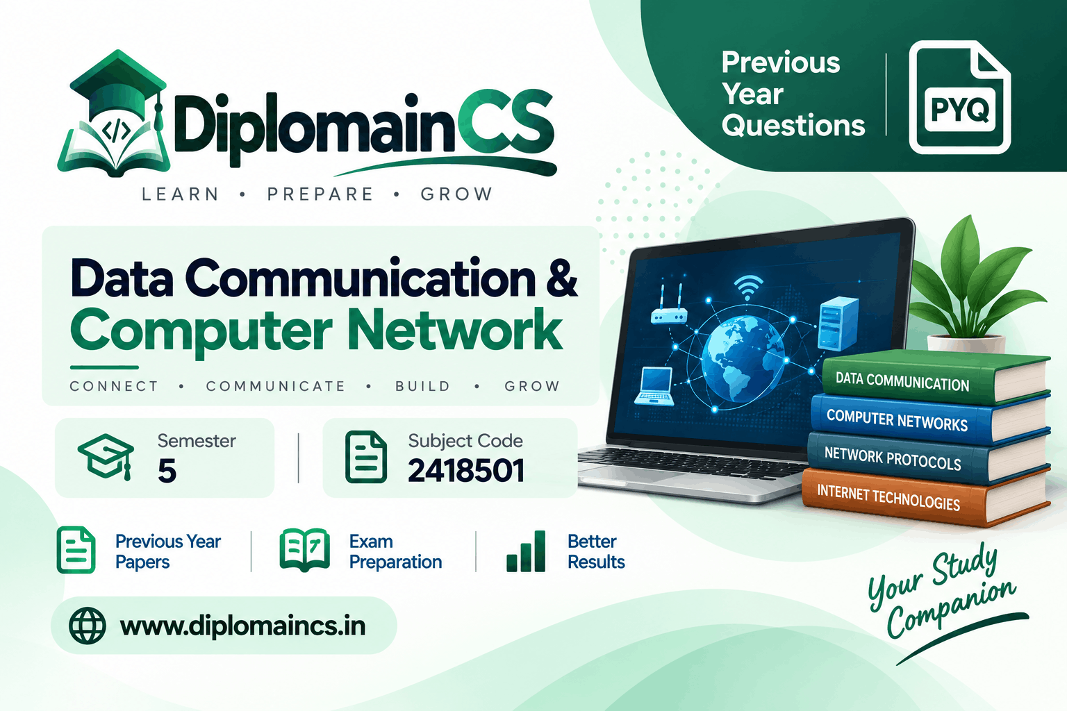 DATA COMMUNICATION & COMPUTER NETWORK (2418501)